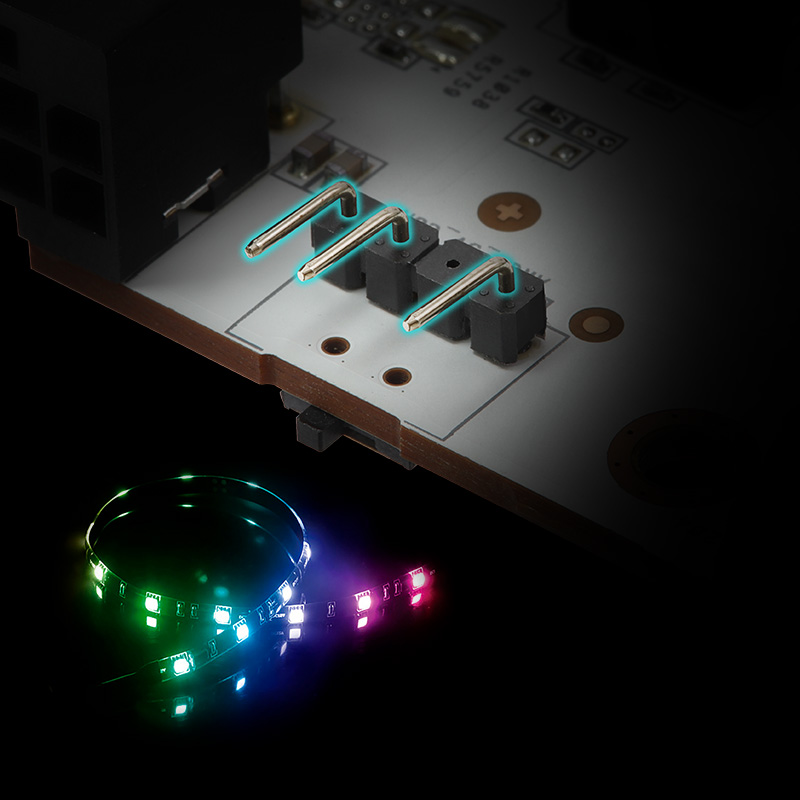 VGA LED Header (Taichi White)